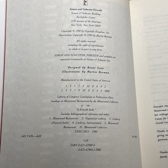 The Moosewood Collective Sundays at Moosewood Restaurant (Paperback) - Picture 7 of 8